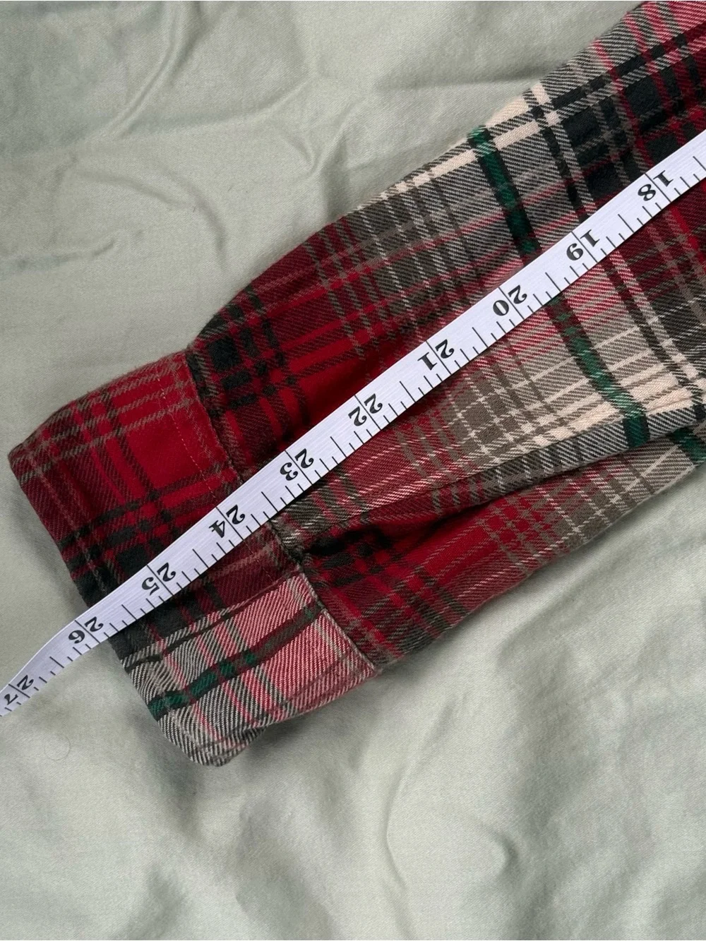 Ralph Lauren Classic Fit XL Red Plaid 100% Cotton Flannel Shirt